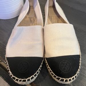 Tory Burch Espadrilles Size 10 Excellent Condition